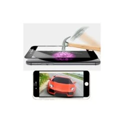 Vitre Verre Trempé IPhone 6 / 6S - Blanc -Atelier Mobile vitre verre trempe iphone 6 6s blanc 3