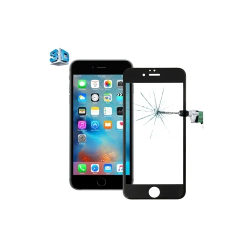 Vitre Verre Trempé IPhone 6 / 6S - Noir